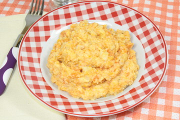 purée de carottes