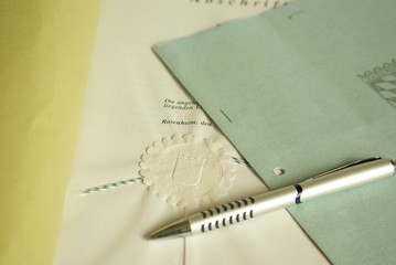 Notarieller Vertrag