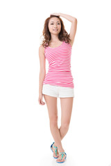 Fototapeta premium Asian young woman