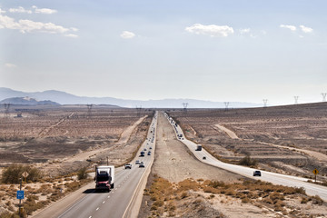 highway in the middle on nowhere