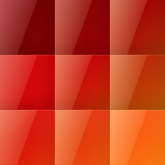 Red squares abstract background