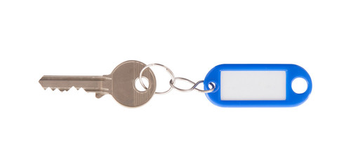 Key with blank label isolated