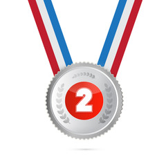 Second Place, Silver Medal