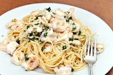 Shrimp and Squid Pasta