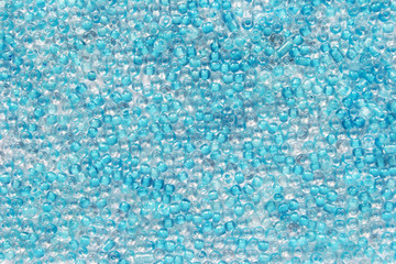 Light blue beads