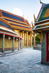 Fototapeta na wymiar beautiful temple in thailand