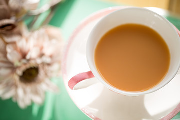 Tea in a cup