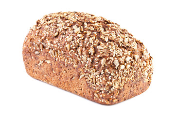 bread on white background