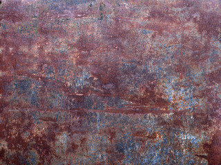 old rusty metallic background