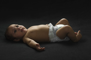 Close-up of a baby boy