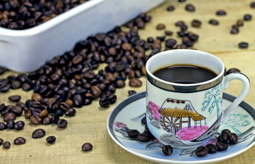 Black coffee