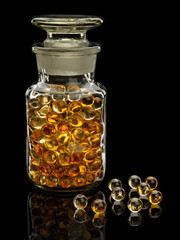 Pills with cod-liver oil