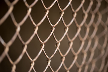 Fototapeta premium abstract rusty metal mesh