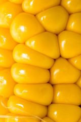 corn as a backdrop. macro