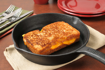 Grilled cheese sandwich