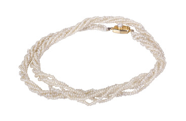 Fototapeta premium Close-up of a pearl necklace