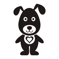 Fototapeta premium Cartoon dog