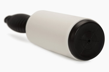 Close-up of a lint roller