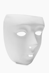 Close-up of a face mask