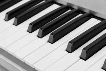 background of piano keyboard