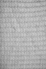 background of gray knitted fabrics. texture