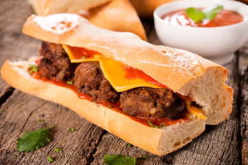 Meat and cheese