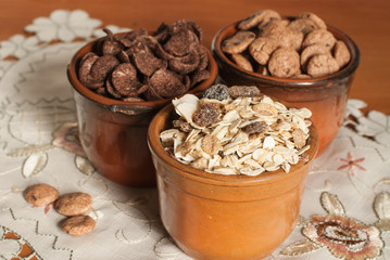 Muesli and flakes