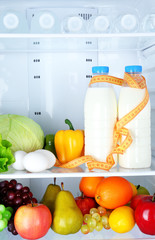 Conceptual photo of diet