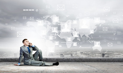 Fototapeta premium Communication concept