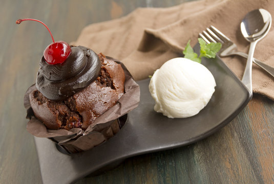 Chocolate Mudslide Muffin