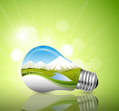 Lightbulb, Ecological concept