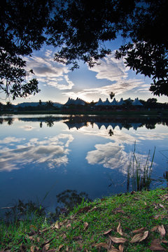 Sunrise at Tasik Darul Aman Jitra Kedah