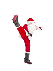 Happy Christmas Santa Claus dancing