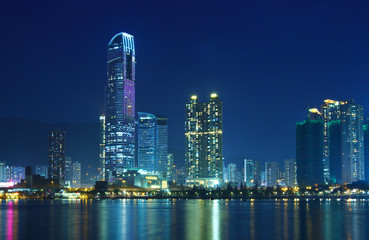 Fototapeta na wymiar Urban landscape in Hong Kong