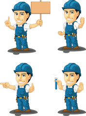Technician or Repairman Mascot 9