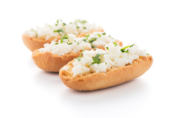 Crispbread with fromage
