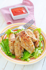 fried chicken wings