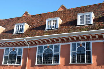 Row of Tudor Windows