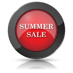 Summer sale icon