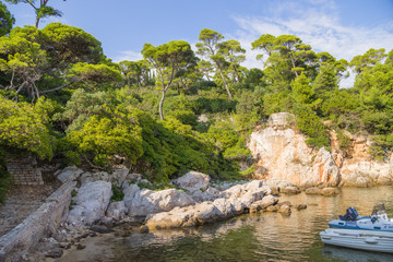 Moorings at Lokrum island