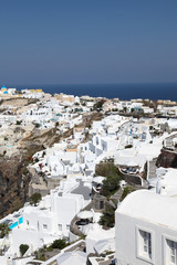 Fototapeta premium Oia on Santorini island in the Cyclades