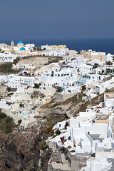 Oia on Santorini island in the Cyclades