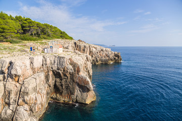 Fototapeta premium Croatia. Lokrum island