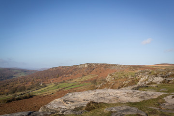 Baslow Edge Peak District Rock