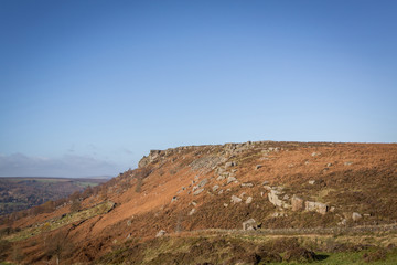 Baslow Edge Peak District Rock