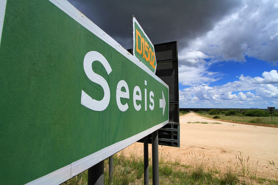 street signs africa