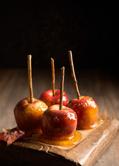 Group Of Candy Apples