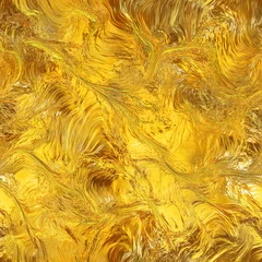 Afwasbaar Fotobehang Metaal Naadloze gouden textuur