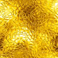 Garden poster Metal Seamless gold texture
