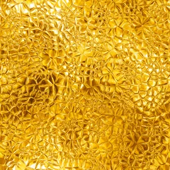 Deurstickers Metaal Naadloze gouden textuur